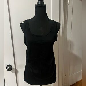 Black Women's Tank Top - Classic Scoop Neck